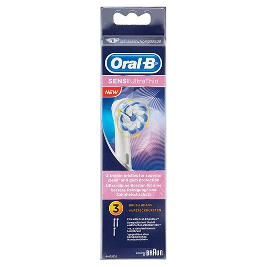 Pack Oral B Sensi Ultra Thin cabezales de recambio 3ux2