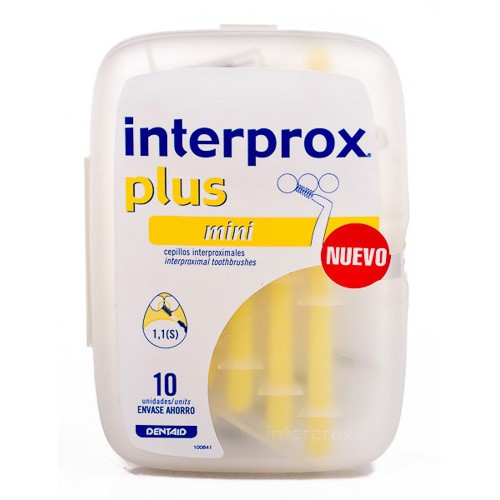 CEPILLO INTERPROX PLUS MINI 10 UDS