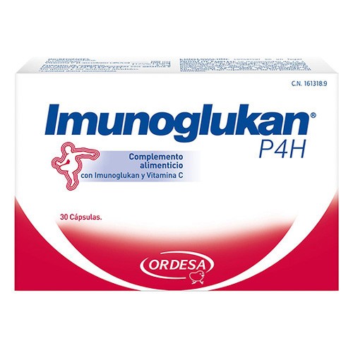 IMUNOGLUKAN P4H 30 CAPSULAS