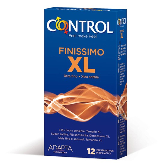 Control preservativo finissimo XL 12uds