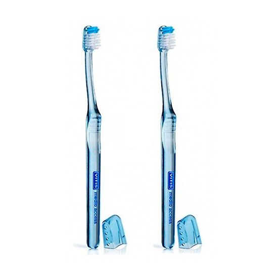 Vitis cepillo dental access medio 2uds