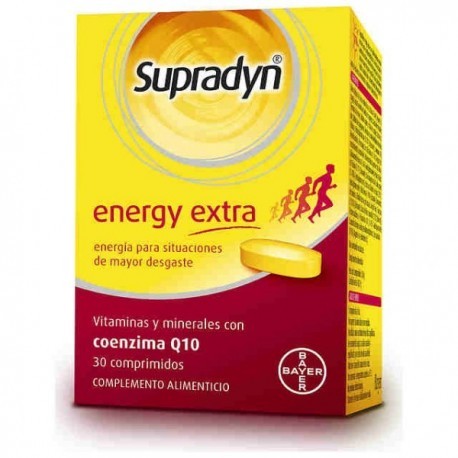 Supradyn energy extra 30 comprimidos
