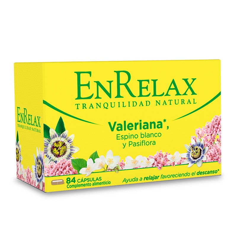 Enrelax Valeriana 84 cápsulas