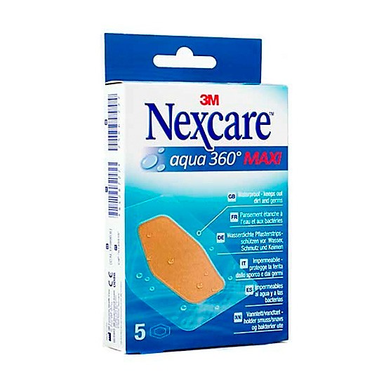 Nexcare Aqua 360º maxi apósitos 5u