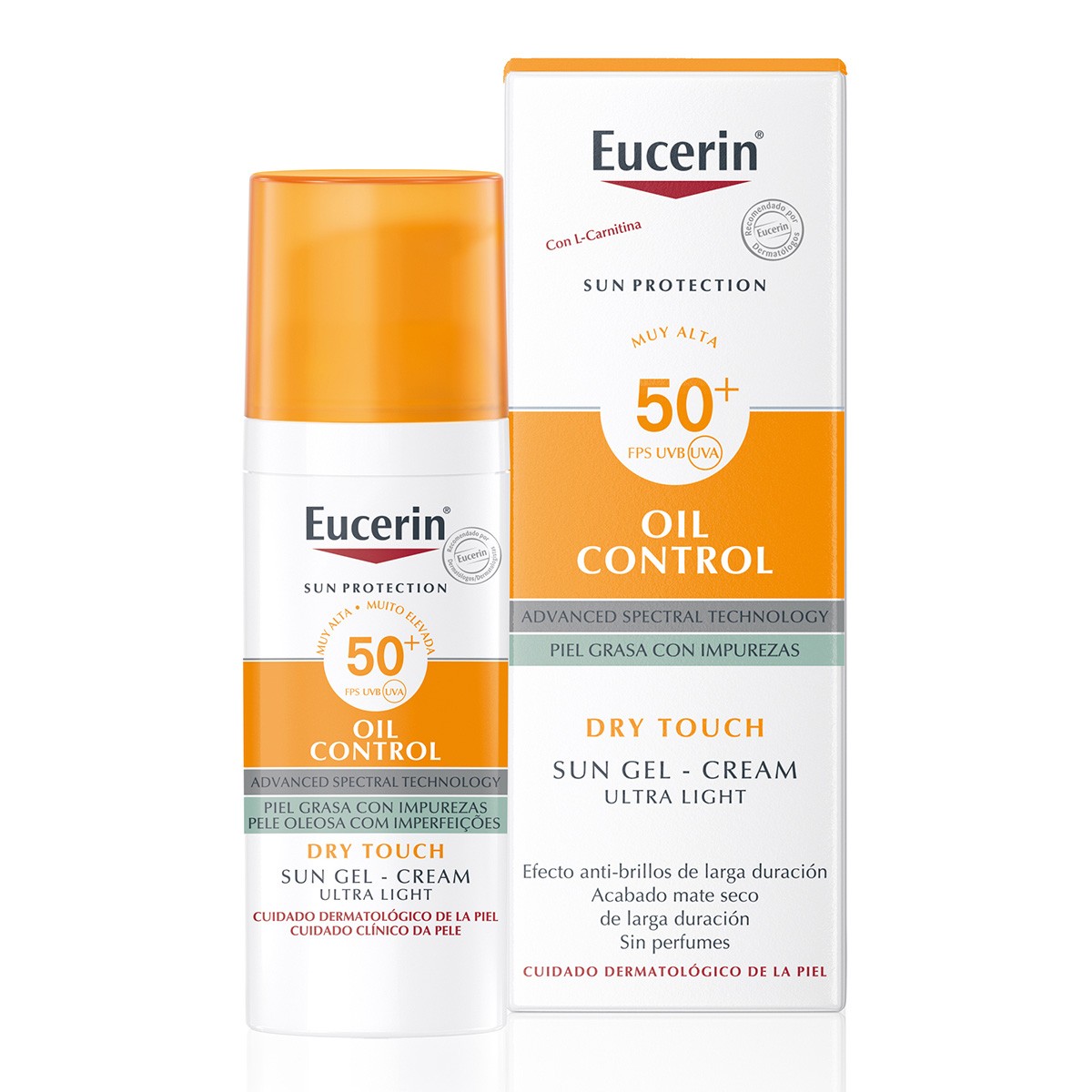 Eucerin solar oil control dry F 50+ 50ml