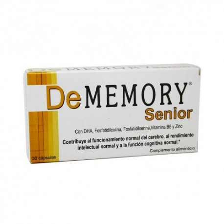 DE MEMORY SENIOR 30 CAPSULAS