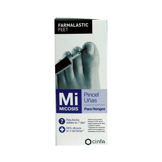 Micosis pincel uñas farmalastic 4 ml