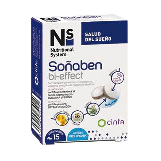 N+S soñaben bi-effect 15 comprimidos