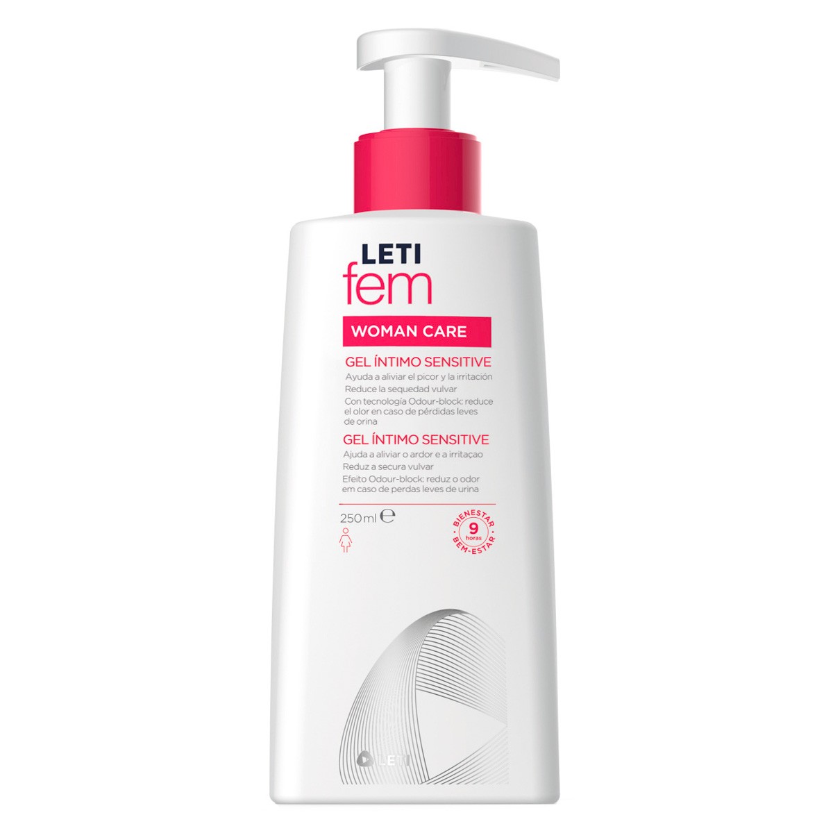 Letifem sensitive gel 250 ml