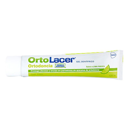 Ortolacer gel dentífrico sabor a lima fresca 125ml