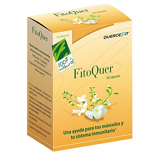 100 % Natural Fitoquer con quercetina 60 cápsulas