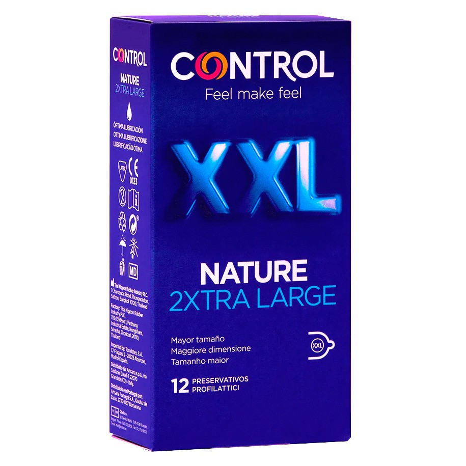 Control Nature preservativos talla XXL 12u