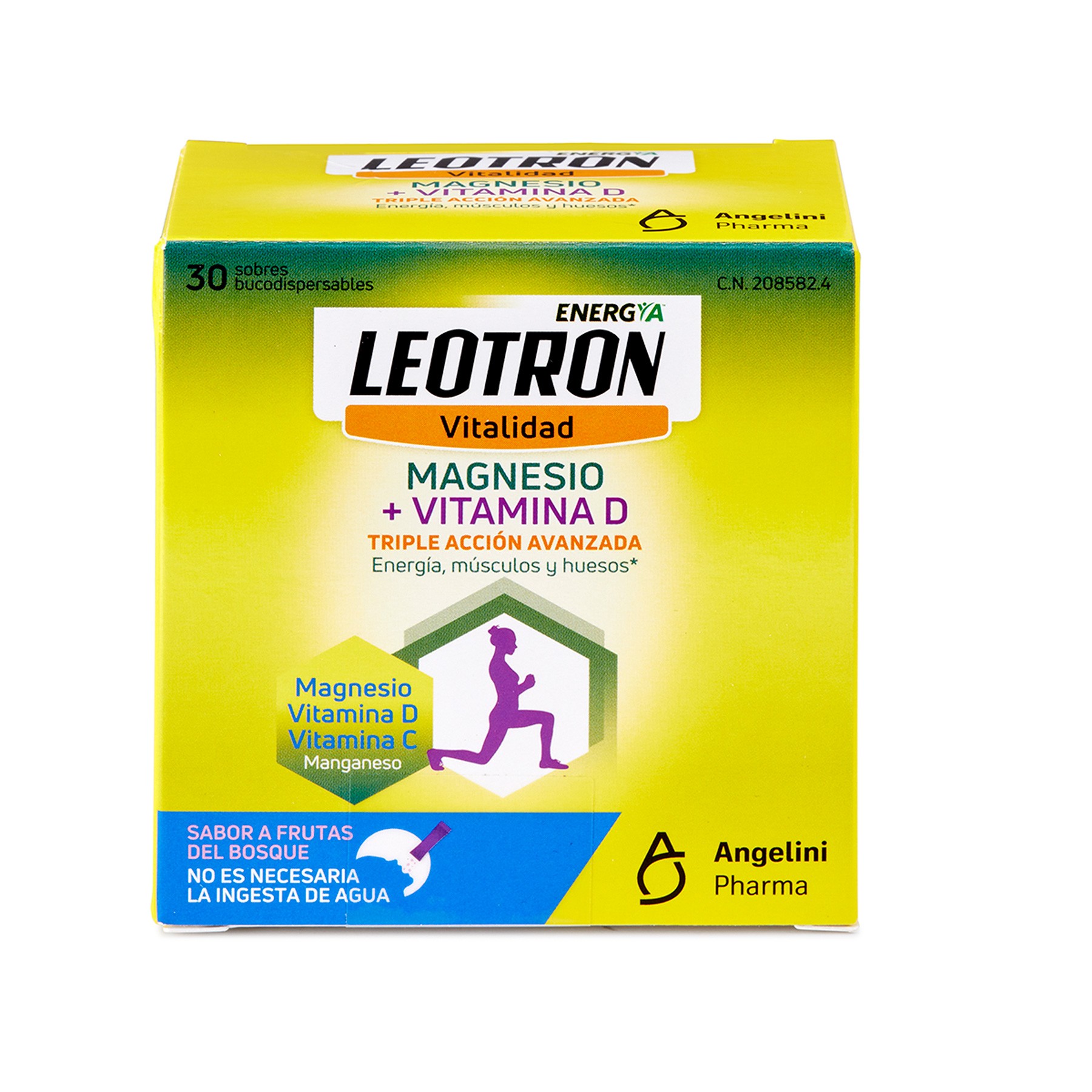 Leotron magnesio + vitamina d 30 sticks