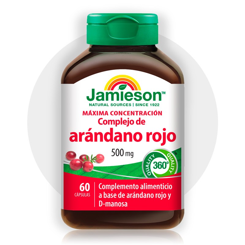 Jamieson Arándanos rojos 500mg 60 cápsulas
