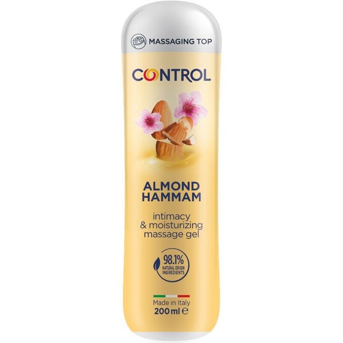 Control gel masaje Almond Hamman 200ml