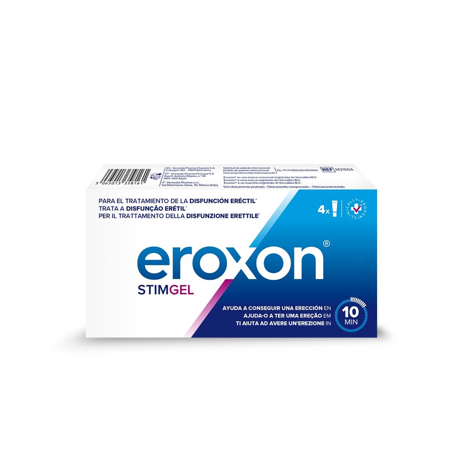 Eroxon gel 4 monodosis