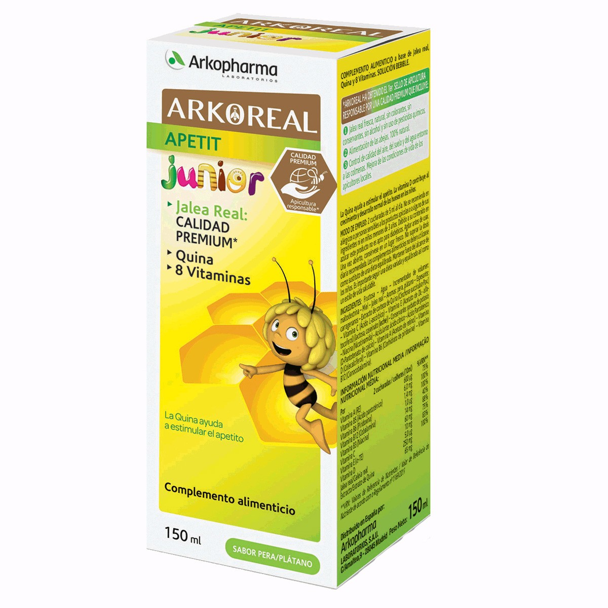 Arkopharma Arkoreal Apetit jarabe junior 150ml